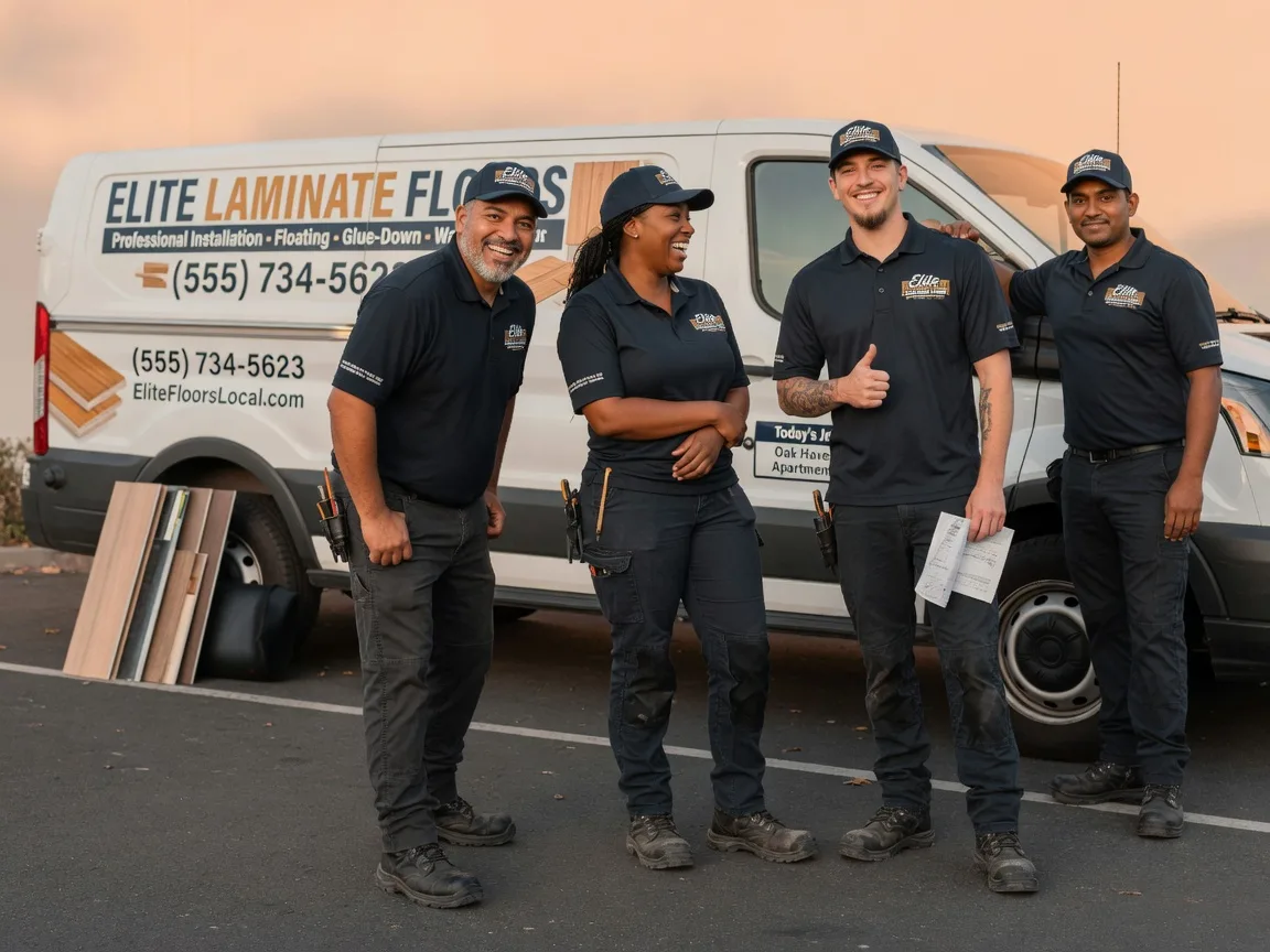 Laminate flooring installation company in Braddyville, IA